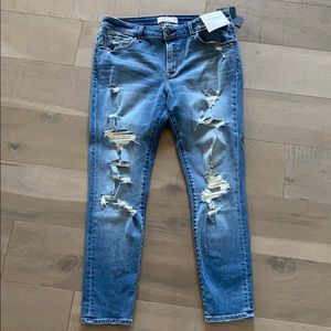 Abercrombie distressed jeans